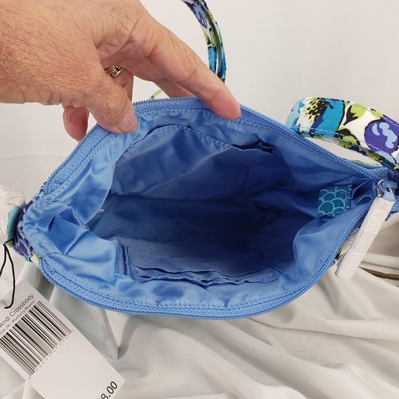 Vera Bradley Mini Andi in Blueberry Blooms Print - Picture 4 of 5